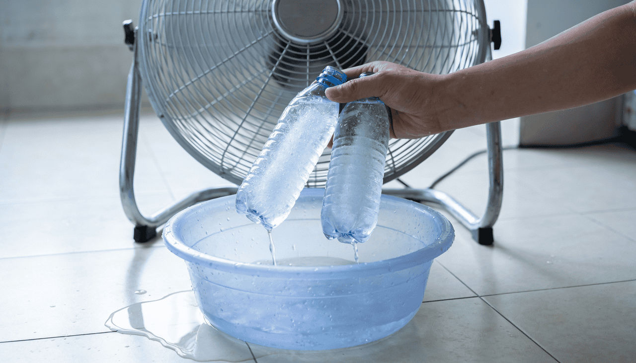O truque do ventilador com gelo funciona? Veja o que diz a ciência