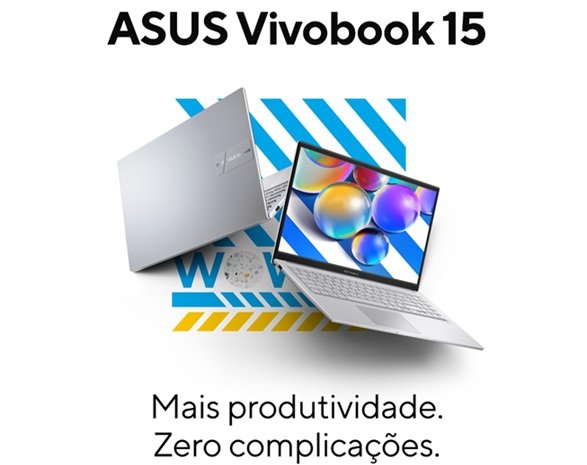 Novo ASUS Vivobook 15 chega ao Brasil com chips Intel Core Série 3 1 Novo ASUS Vivobook 15 chega ao Brasil com chips Intel Core Série 3