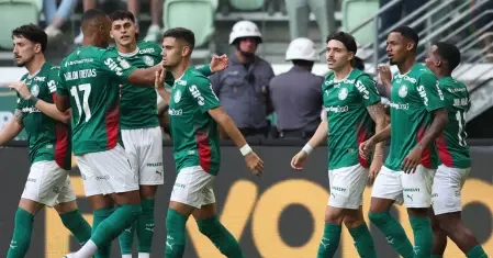 Palmeiras vence o Fortaleza por 3 a 0 e abre grande vantagem na Copa do Brasil