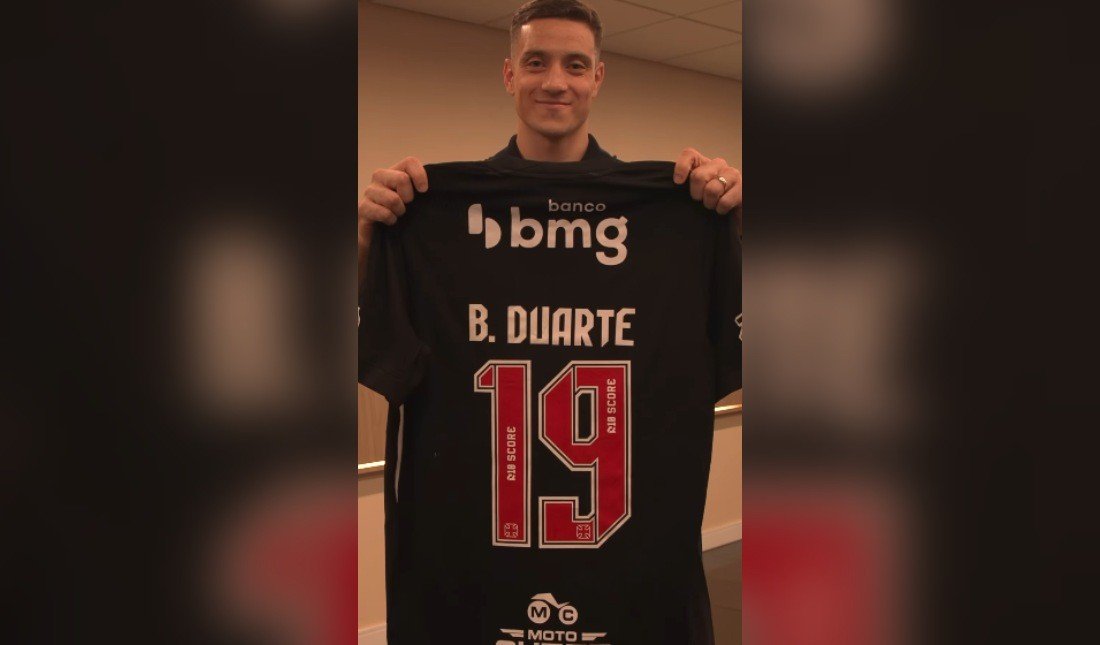 Bruno Duarte é o novo reforço do Vasco para a temporada 1 Bruno Duarte é o novo reforço do Vasco para a temporada