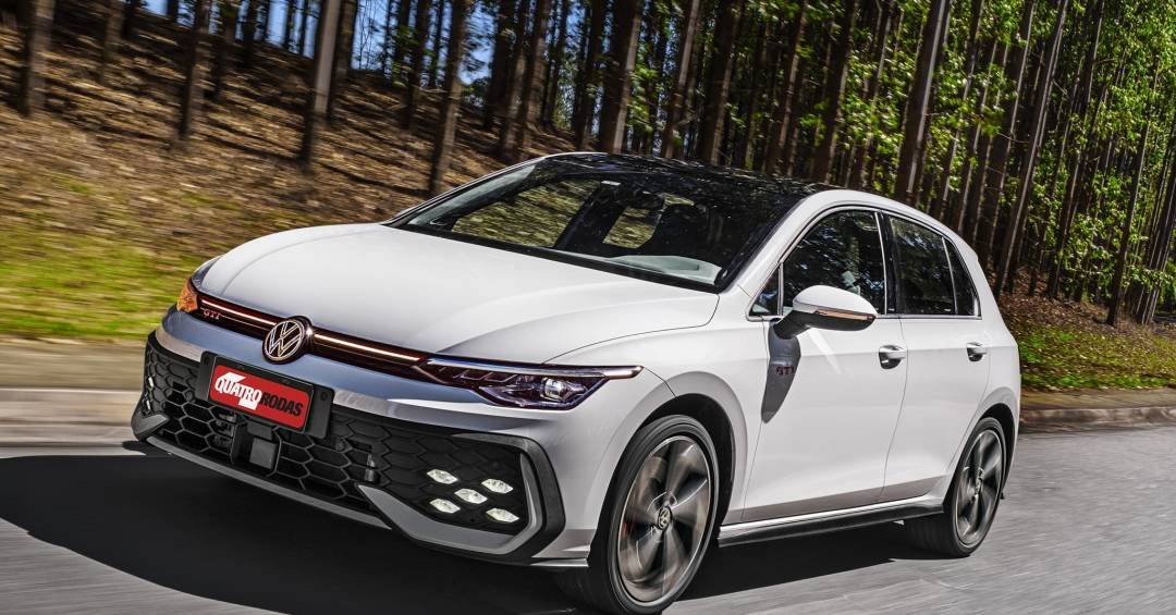 Novo Volkswagen Golf GTI chega ao Brasil mais fraco mas muito veloz